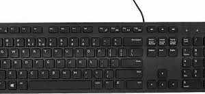 Dell Multimedia Keyboard-KB216 - US International arabic , english - Black