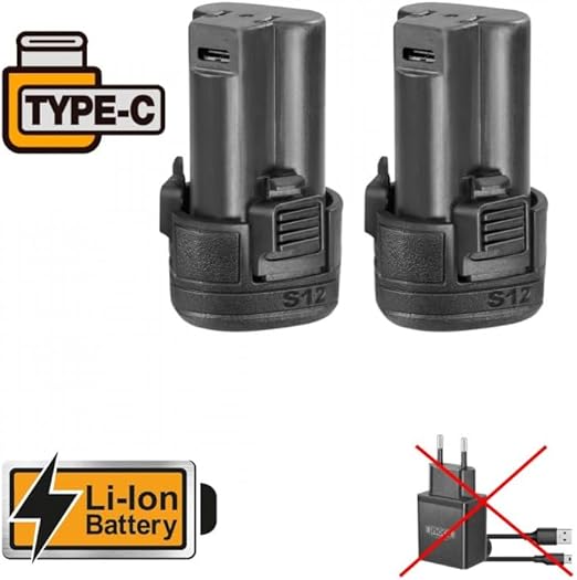 Ingco Rechargeable Drill, 12 Volt, 2 Battery 1.5 Ah , 20 Newton, 2 Speeds, Yellow, CDLI12202 - Image 2