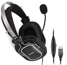 A4TECH U-50 Chatting Headset – Noise Cancelling USB Mic for Work & Gaming - Image 4