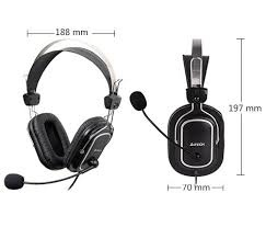 A4TECH U-50 Chatting Headset – Noise Cancelling USB Mic for Work & Gaming - Image 5