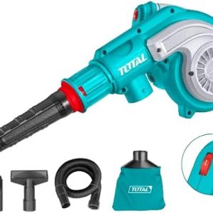 TOTAL Air blower, suction and expulsion speeds 800 watts + Total vacuum cleaner accessories TB8036