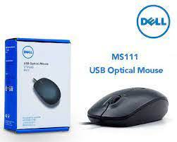 MOUSE DELL MS 111-p USB Wired Optical Scroll Wheel Mouse