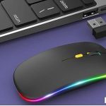 HP Wireless LED Mouse Rechargeable Slim with USB Model W10