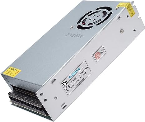 power camera 5v 40a 200w