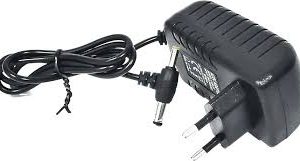 Adapter, Output 9V 2A AC/DC (Black)