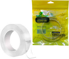 Ever Green 12mm Double Face Nano Mounting Tape 12mm x 3m - Clear