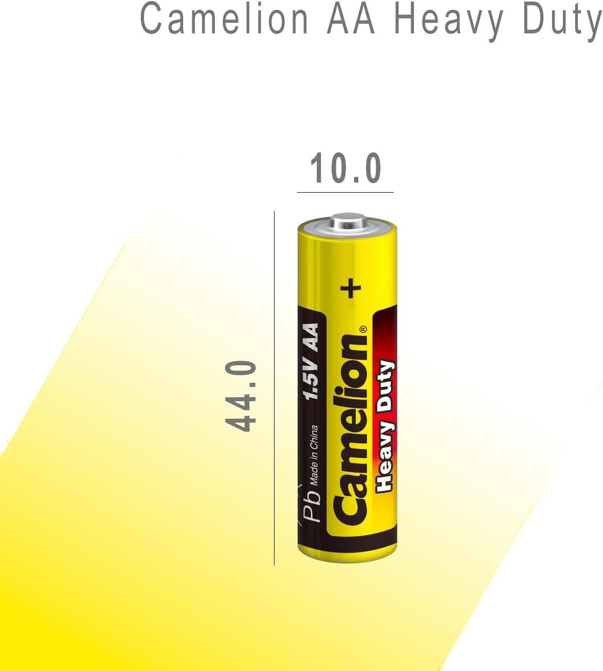 Camelion AA R6 1.5V Zinc-Carbon Batteries, 2-Pack - Image 3