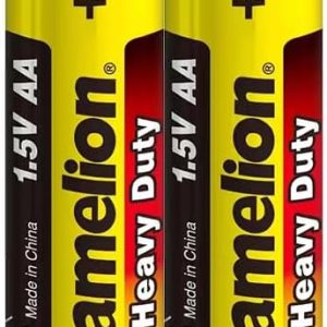 Camelion AA R6 1.5V Zinc-Carbon Batteries, 2-Pack