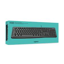 Logitech Wired Keyboard K120 Black