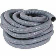 20mm gray flexible tube - heavy duty, includes steel wire for cable tensioning 45meters