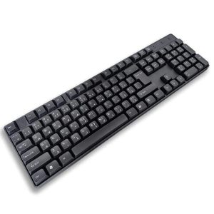 Zero Keyboard ZR-200 For Computer And Laptop Black Green
